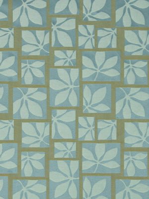 SQUARED LEAF | LAKE - Upholstery - Fabric