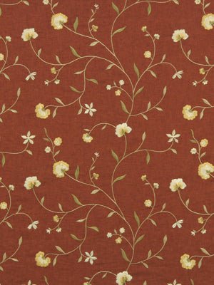 VINE BLOSSOM | REDWOOD - Drapery - Fabric