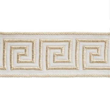 GREEK KEY BRAID | NATURAL
