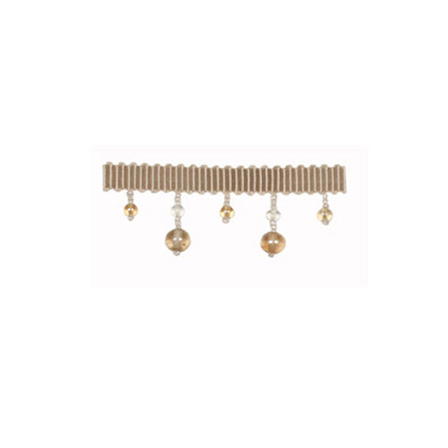 MINI BEAD FRING | BONE