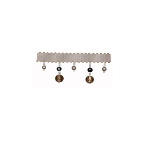 MINI BEAD FRING | PLATINUM