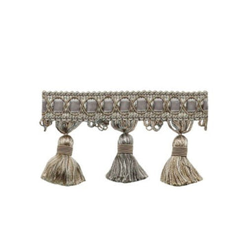 VELVET TASSEL | PLATINUM - Trim