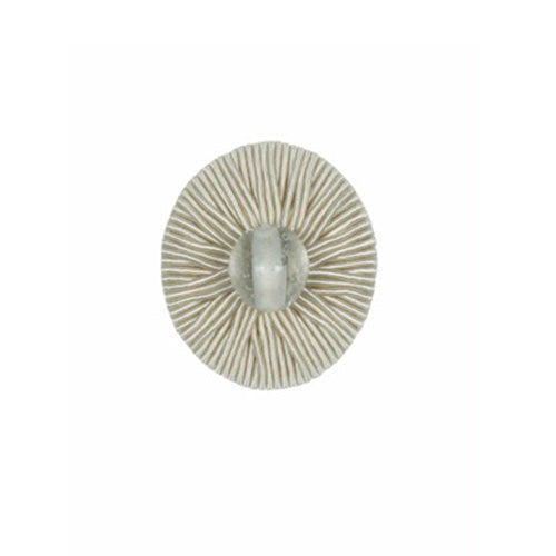 RIBBED BUTTON | ICE
