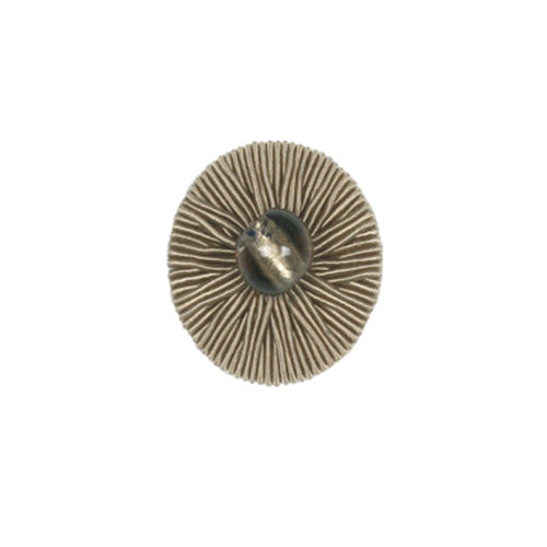 RIBBED BUTTON | STONE