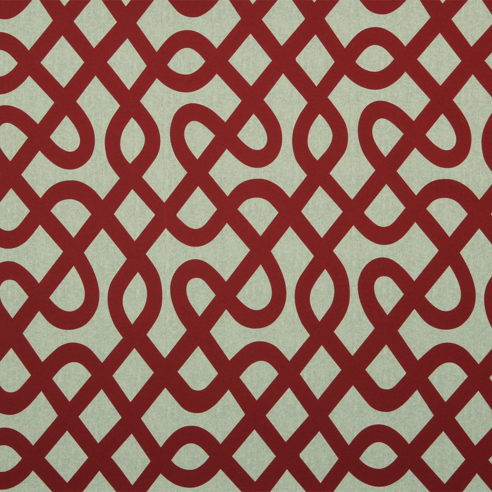 PRINTED MAZE | 9119-SCARLET