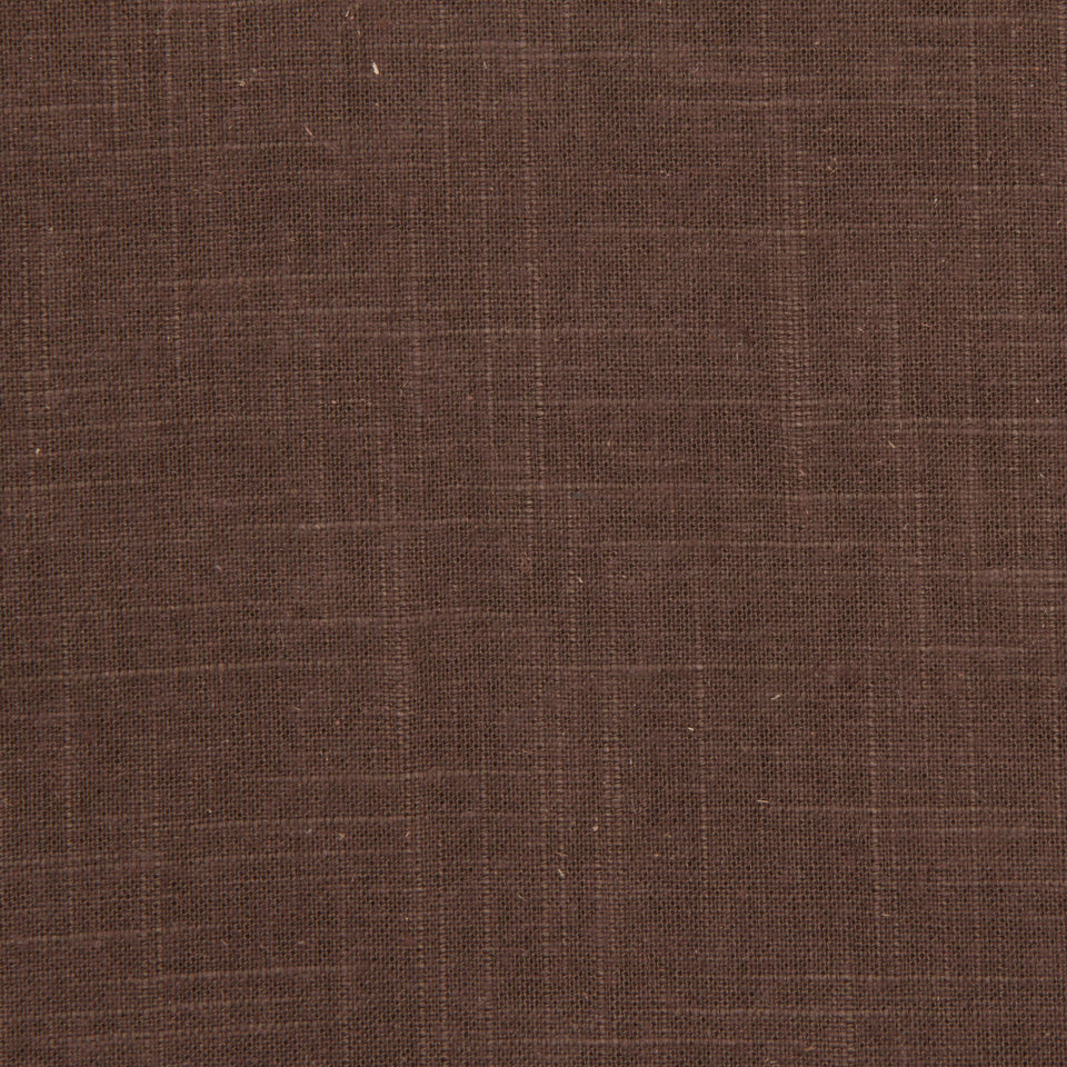 LINEN SLUB | CHOCOLATE