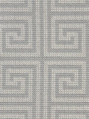 Square Form | Silver - Upholstery - Fabric