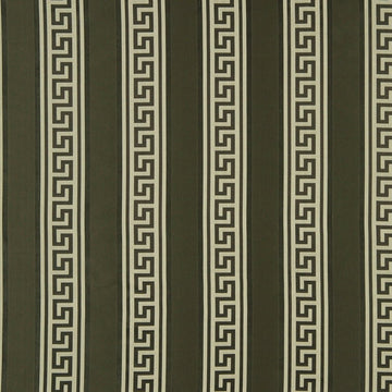 Meander Stripe | Walnut - Drapery - Fabric
