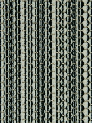 Davis Stripe | Black And White - Upholstery - Fabric