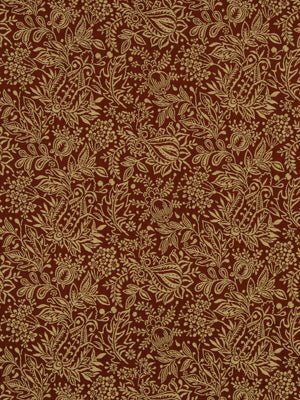 FLORAL FINERY | RED HOT - Upholstery - Fabric