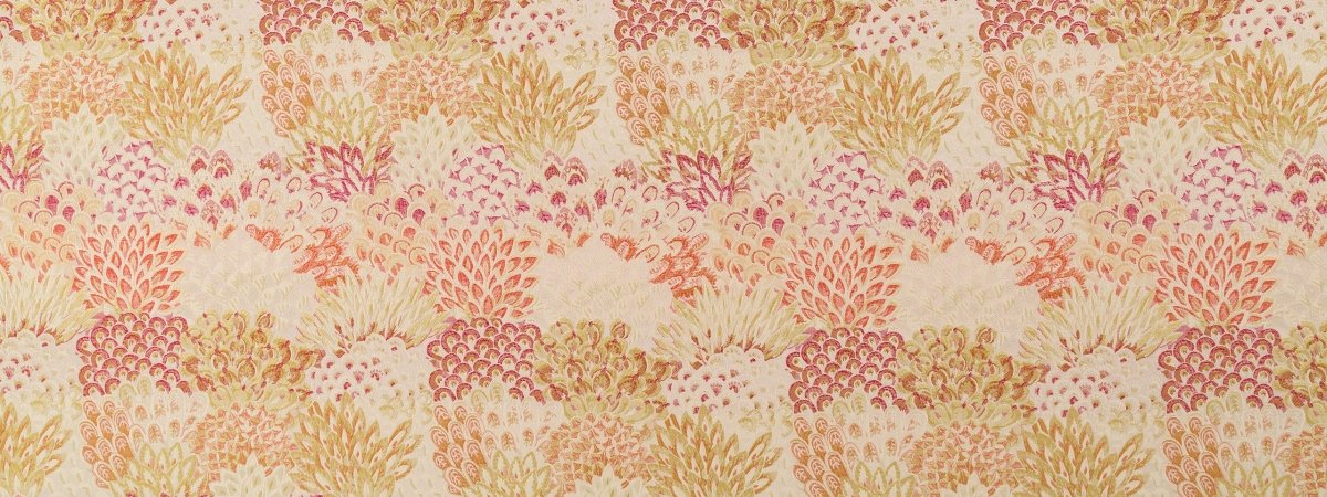 FEATHER FANS | SAFFRON - Upholstery - Fabric