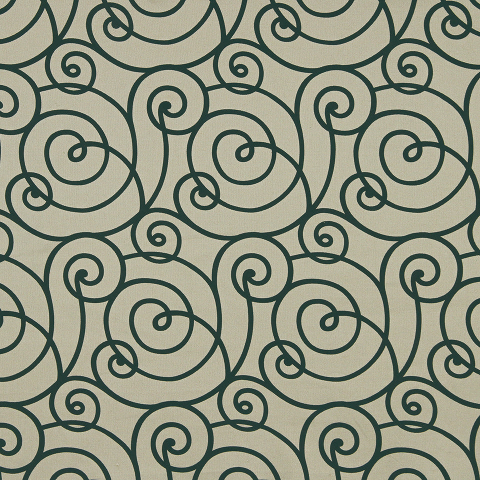 FLOCKED SCROLL | JEWEL