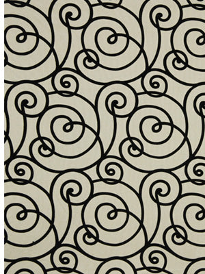 FLOCKED SCROLL | NIGHT SKY
