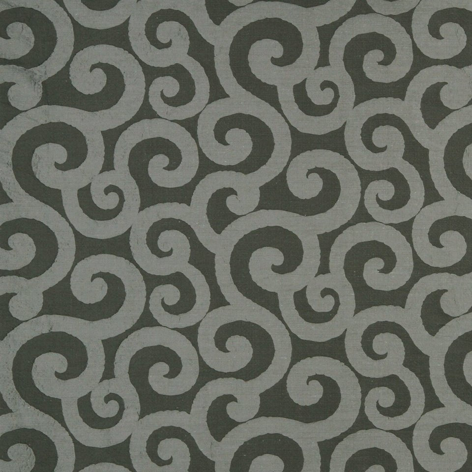 Ratana Swirl | Nickel - Upholstery - Fabric