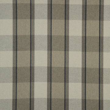 Plaid Wool | Mineral - Upholstery - Fabric