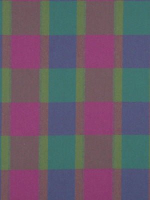 Plaid Wool | Iris - Upholstery - Fabric