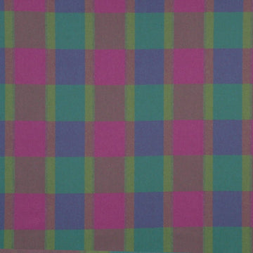 Plaid Wool | Iris - Upholstery - Fabric