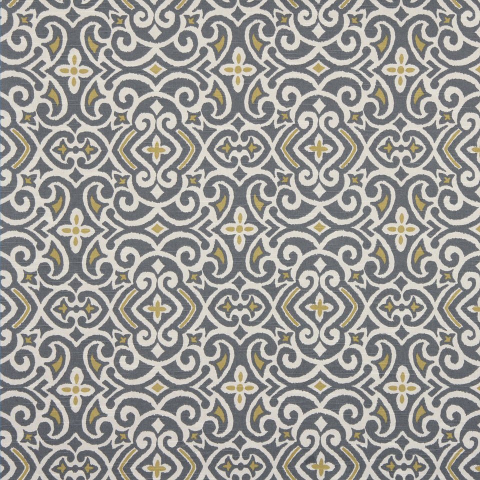 NEW DAMASK BK | GREYSTONE - Upholstery - Fabric