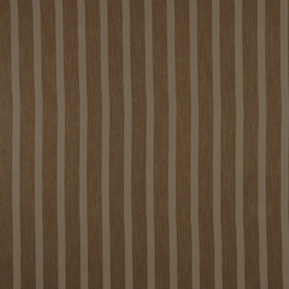 SMOOTH STRIPE | COCOA - Drapery - Fabric