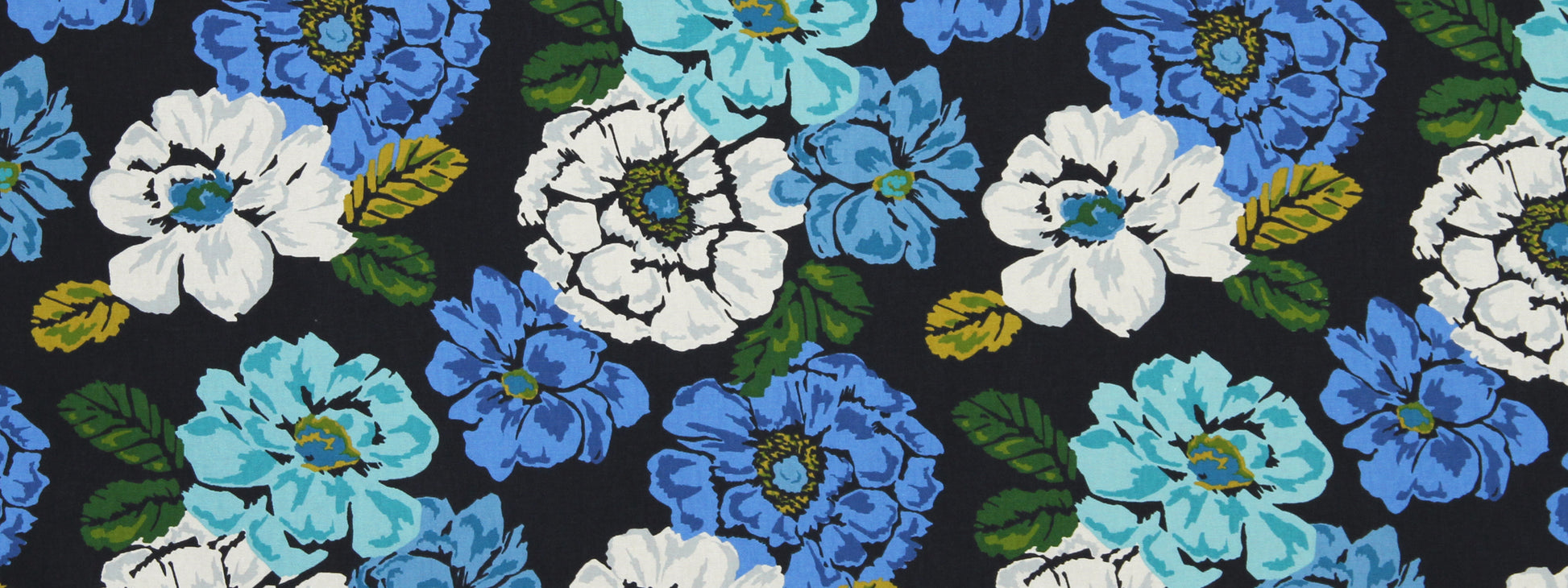 BRUSHED FLORAL | ULTRAMARINE