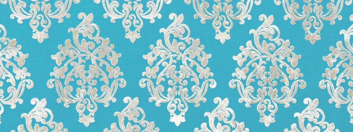 Royal Beauty | Turquoise - Upholstery - Fabric