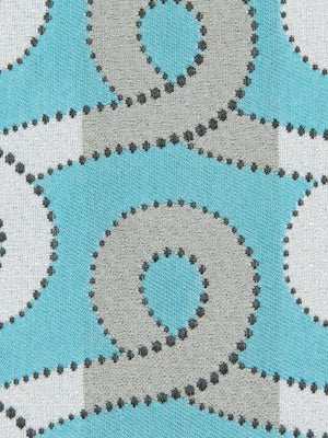 GRACEFUL SWIRL | TURQUOISE - Upholstery - Fabric