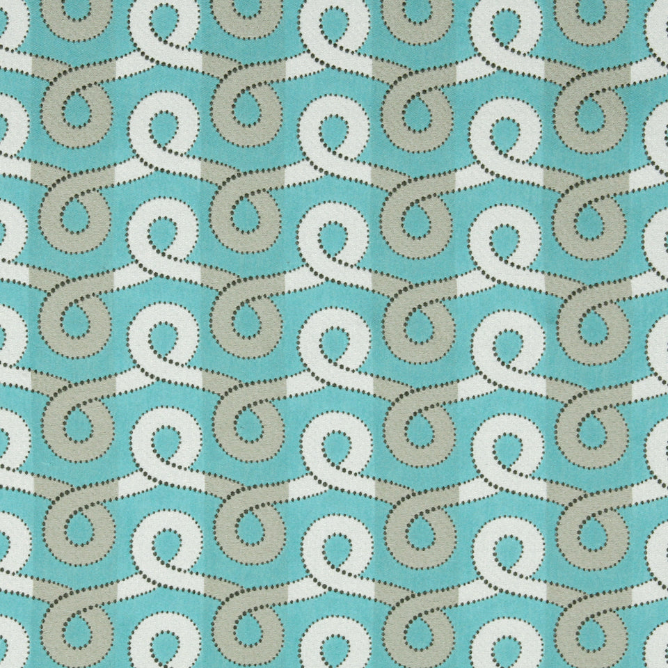 GRACEFUL SWIRL | TURQUOISE