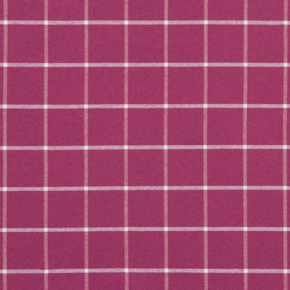 Helios Plaid | Fuchsia - Upholstery - Fabric