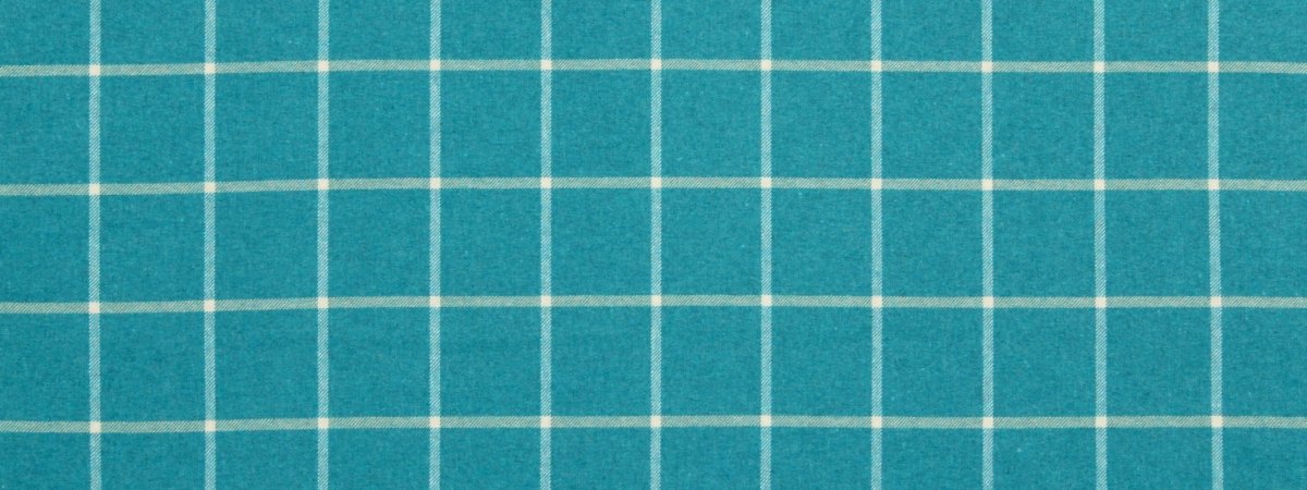 Helios Plaid | Turquoise - Upholstery - Fabric