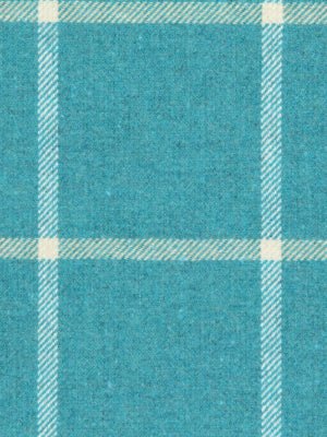Helios Plaid | Turquoise - Upholstery - Fabric