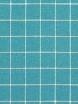 Helios Plaid | Turquoise - Upholstery - Fabric
