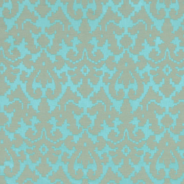 PUZZLE PLAY | TURQUOISE - Upholstery - Fabric