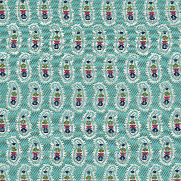 SMALL PAISLEY | TURQUOISE - Upholstery - Fabric