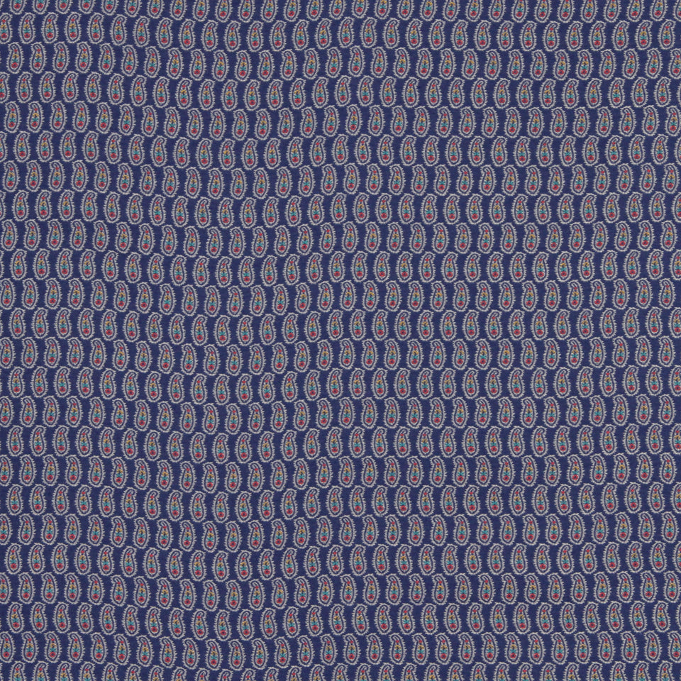 SMALL PAISLEY | COBALT