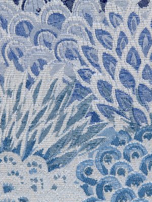 FEATHER FANS | COBALT - Upholstery - Fabric