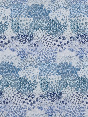 FEATHER FANS | COBALT - Upholstery - Fabric