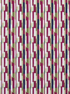 UNIQUE SHAPES | FUCHSIA - Upholstery - Fabric