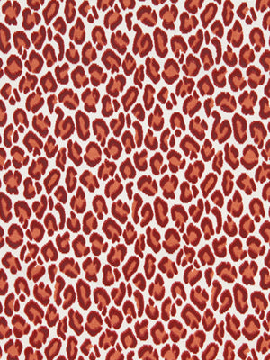 CHEETAH VELVET | CORAL