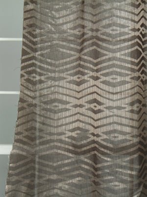 Glimmer Effect | Cocoa - Drapery - Fabric