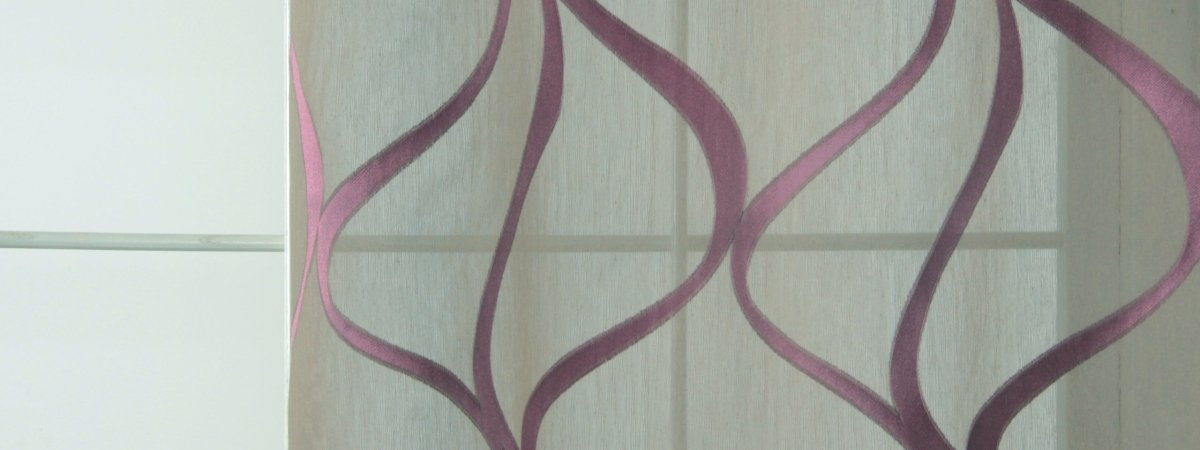 Pretty View | Rhubarb - Drapery - Fabric