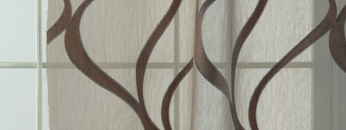 Pretty View | Cocoa - Drapery - Fabric