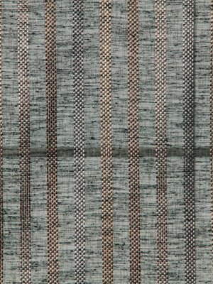Glossy Stripes | Black Silver - Drapery - Fabric
