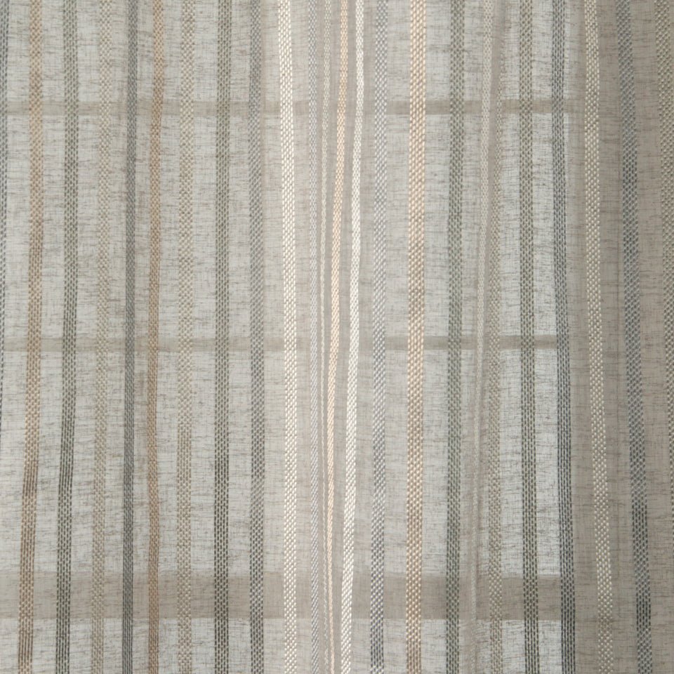 Glossy Stripes | Linen - Drapery - Fabric