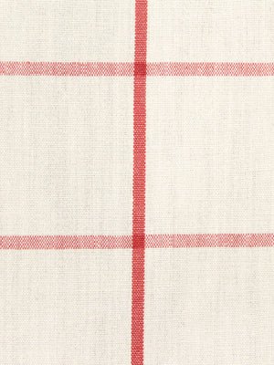 LINSEED PLAID | CORAL - Upholstery - Fabric