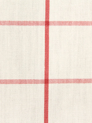 LINSEED PLAID | CORAL