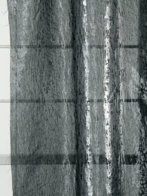 BRIGHT EYES | BLACK SILVER - Drapery - Fabric
