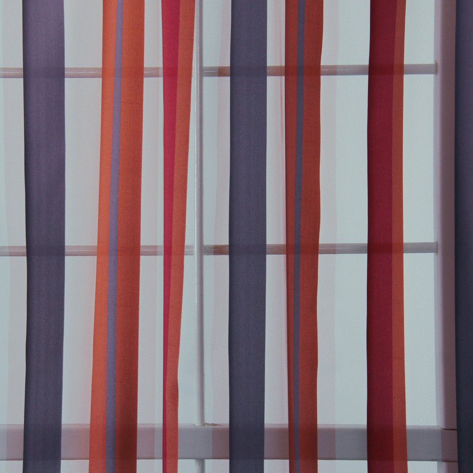 CLASSIC STRIPE | SANGRIA - Drapery - Fabric