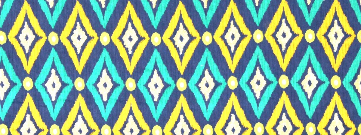 MODERN IKAT | ULTRAMARINE - Upholstery - Fabric