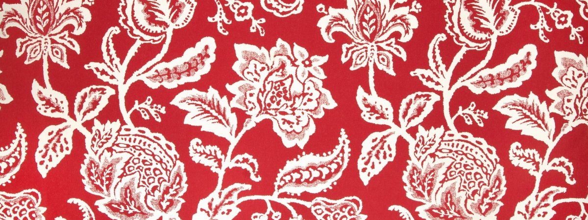 JACOBEAN TOSS | POPPY - Upholstery - Fabric