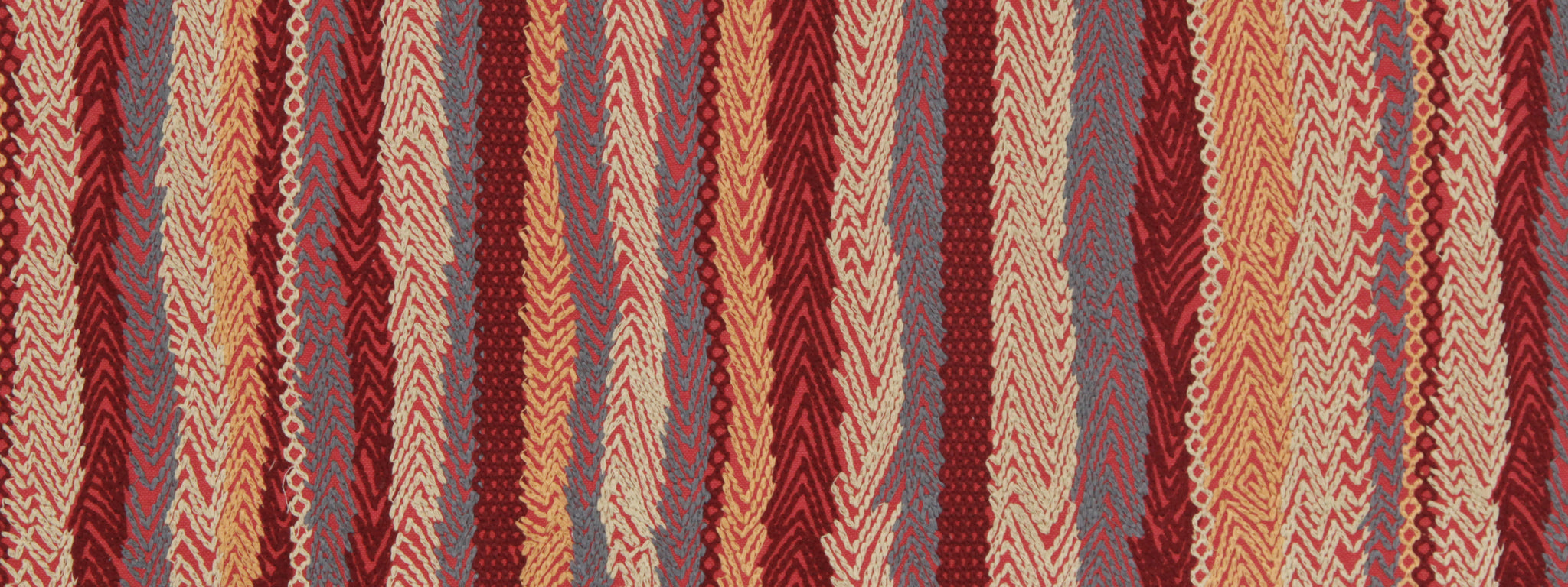 Zigzag Rows | Red Earth